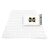 Michigan Wolverines NCAA Locker Room Collection Sheet & Pillow Set