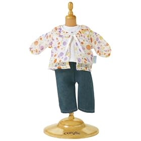 Corolle Classic Doll 17-inch Fashion NEW Romantic Denim Set by Corolle