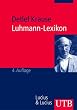 Luhmann-Lexikon: Eine Einf�hrung in das Gesamtwerk von Niklas Luhmann (Uni-Taschenb�cher M)