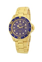 Invicta Men's Pro Diver Gold Plated Watch 9312