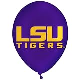 Louisiana State Tigers (LSU) Latex Balloons (10) Party Supplies