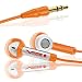 V-MODA Bass Freq Earbuds - Tambarine Orange