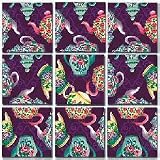 B Dazzle Teapots Scramble Squares 9 Piece Puzzle