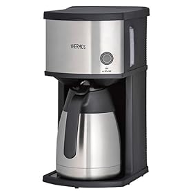 THERMOS �^��f�M�|�b�g �R�[�q�[���[�J�[ 1.0L �X�e�����X�u���b�N ECE-1000 SBK