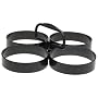 Nonstick 4-Piece Egg/Pancake Ring Set