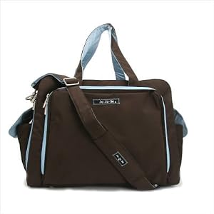 Ju Ju Be 07MB01A-BR Be Prepared Travel and Overnight Diaper Bag in Brown / Robin