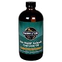 Garden of Life Cod Liver Oil, Olde World Icelandic, Lemon Mint Flavor, 16 fl oz