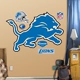 Detroit Lions Logo Fathead NIB
