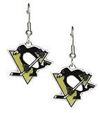 Pittsburgh Penguins - NHL Team Logo Dangler Earrings