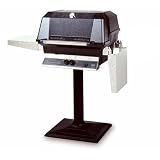MHP Gas Grills WNK4DD Propane Gas Grill W SearMagic Grids On Bolt Down Post
