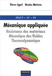 M�canique appliqu�e : r�sistance des...