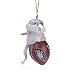 Philadelphia Eagles 2.5 Acrylic Basketball Snowman Holiday Ornament - NFL Football