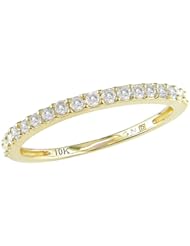 10k Yellow Gold Diamond Ring (0.243 Cttw, G-H Color, I2-I3 Clarity)