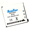 Maximal Power DB CAS NP-60 Replacement Battery for Casio Digital Camera/Camcorder (Black)