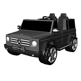 National Products 12V Black Mercedes Benz G-Class Battery Operated Ride-on by National Products