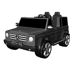 41KKO0JrgtL. SL500 AA300  National Products 12V Black Mercedes Benz G Class Battery Operated Ride on