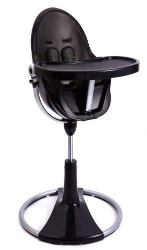 bloom Fresco Chrome High Chair Frame in Black image