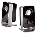 Logitech LS11 2.0 Stereo Lautsprechersystem silber