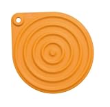 chefin TRVT-260TA Chef n DiscGo Topflappen magnetisch und Untersetzer, Mandarin