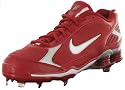 Nike Men's NIKE SHOX FUSE METAL BASEBALL CLEATS 10