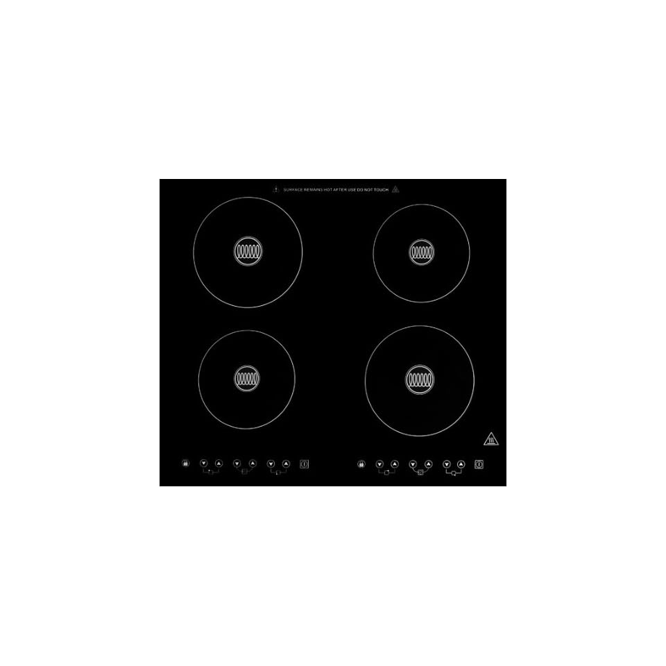 Summit Sinc424220 Built In 220 Volt Induction Cooktop With Four