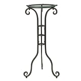 Victorian Glass Top Pedestal - Medium