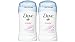 Dove Deodorant 1.6 Ounce Invisible Solid Powder (47ml) (2 Pack)