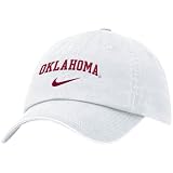 Nike Oklahoma Sooners White Campus Adjustable Hat