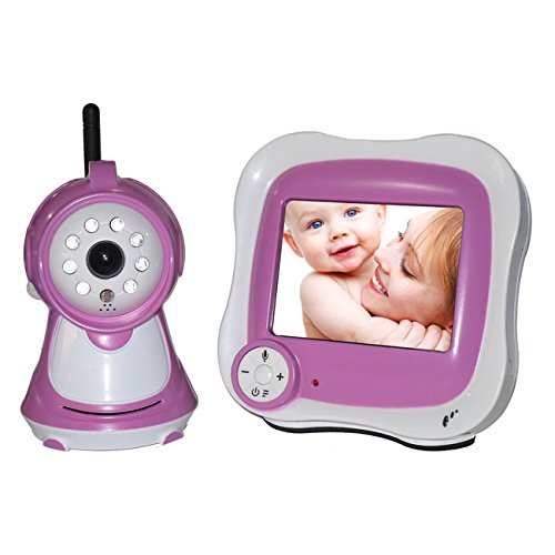 2.4G Babysitting Device Mini Camera Visual Baby Monitor 3.5 Inch LCD Display Wireless Baby Care Monitors Two-Way Intercom
