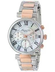 Kenneth Cole New York Womens KC4970 Stainless Steel and Rose Gold Bracelet Watch