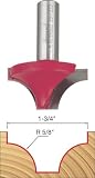 Freud 39-232 1-3/4-Inch Diameter Ovolo Groove Router Bit with 1/2-Inch Shank