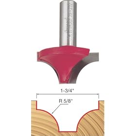 Freud 39-232 1-3/4-Inch Diameter Ovolo Groove Router Bit with 1/2-Inch Shank