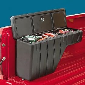 Vertically Driven Wheel Well Truck Bed Storage/Ice Chest For Full-Size trucks, Model# 31400
