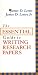 Book Essential Guide to Writing Research Papers, The