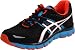 ASICS Men's Gel-Blur33 Running Shoe,Black/Platinum/Maui Blue,10.5 M US
