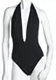 Anne Cole Swim Women's Halter Plunge Maillot