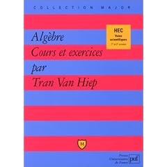 Alg�bre, Cours et exercices