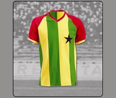 Ghana 80s retro football shirt Adult S Ghana 80s retro football shirt Adult S