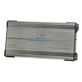 Toxic TX-1600 4 Channel 1600 Watt Car Amplifier