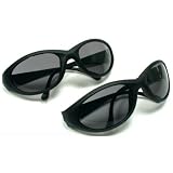 2 Safety Glasses Hunting Shooting UV Grey Sunglasses