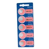 Sony Lithium 3V Batteries Size CR1216