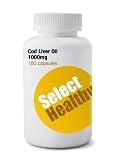 Cod Liver Oil 1000mg (360 capsules) - Cheapest in UK - Money Back Guarantee!