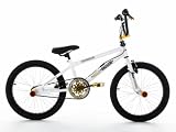 KS Cycling Uni Fahrrad BMX Freestyle 20'' Golddigger, weiß, Rahmenhöhe: 28 cm, Reifengröße: 20 Zoll (51 cm), 559B