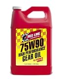 Red Line 75W90 Synthetic Gear Oil - 1 Gallon, Pack of 4