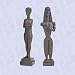 kouros male statue greek Female sculpture Cycladic art