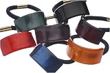 France Luxe Rectangle Ponytail Holder - Nacro Darks