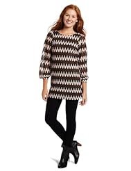 Junior Cotton General Print Bell Sleeves Sheath  Dress