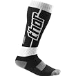 Thor MX MX Short Youth MotoX Motorcycle Socks w/ Free B&F Heart Sticker Bundle - Black