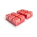 Shortie's Candle Company Grapefruit Wax Melts Multi Pack - Formula 117-2 Highly Scented 3 Oz. Bars (6 Oz. Total) - Made with Essential & Natural Oils - Fruit & Berry Air Freshener Cubes Collection
