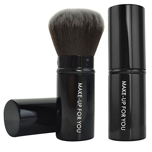 Aisxle Retractable Kabuki Brush - Incredibly Soft - Kabuki Brush - Makeup Brush - Best Gift For Her,Girl Friends,Holidays,Birthday,Valentines,Thanksgiving,Christmas,Anniversary And More